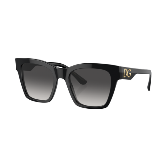 Lunettes de soleil Dolce&Gabbana DG4384 noir – vue 2