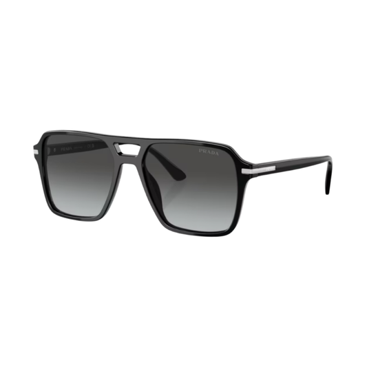 Lunettes de soleil Prada PR20YS noir – vue 2