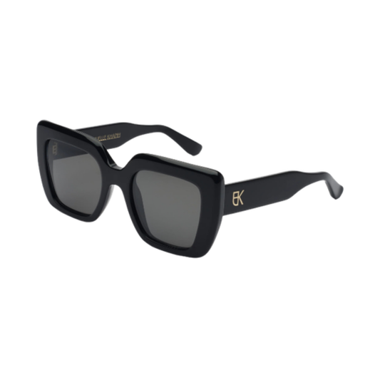 Lunettes de soleil Emmanuelle Khanh Foxy noir – vue 2