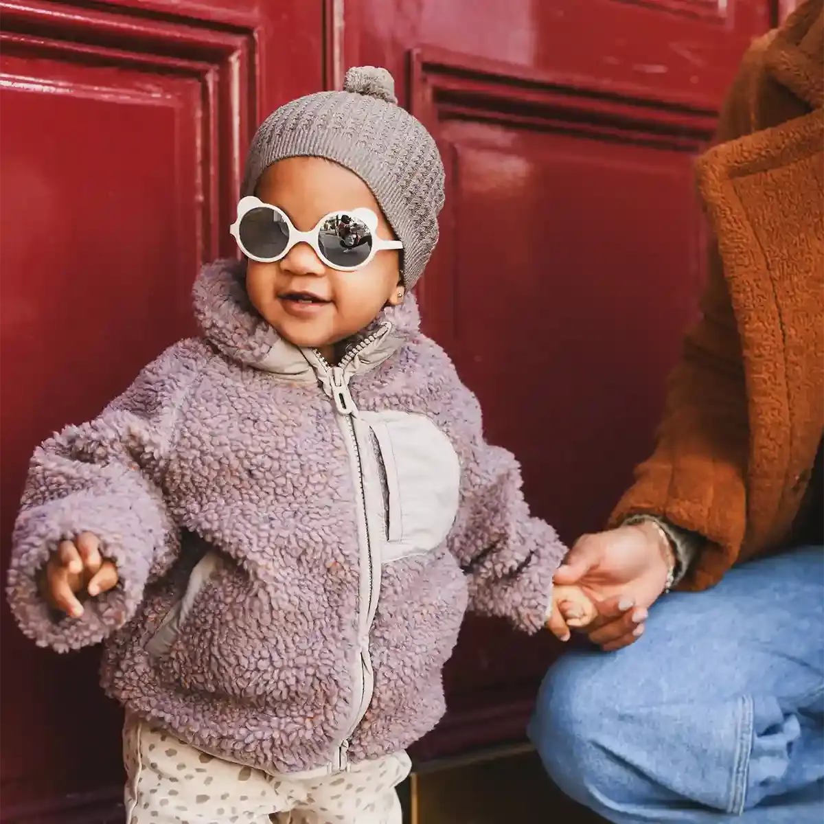 Lunettes de soleil bébé Ki ET LA Ourson blanc Élysée – vue 5