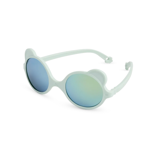 Lunettes de soleil bébé Ki ET LA Ourson vert amande – vue 2