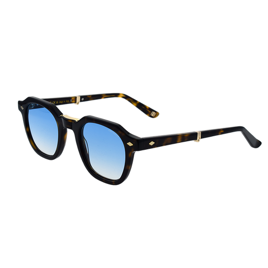 Lunettes de soleil AndyBrook Leo Fold écaille – vue 2
