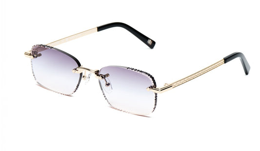 Lunettes de soleil AndyBrook Denzel or – vue 2