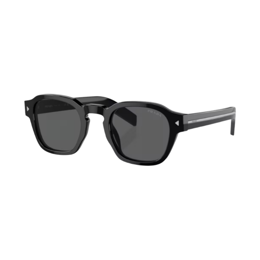 Lunettes de soleil Prada PR A16S noir – vue 2