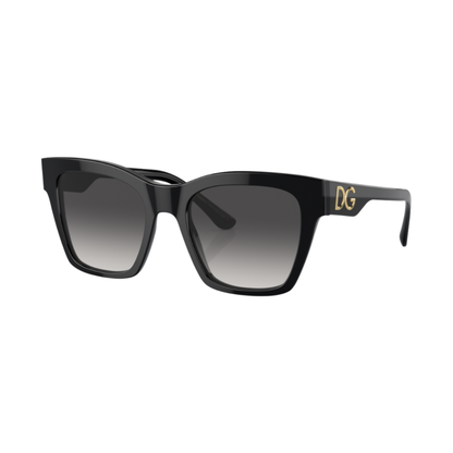 Lunettes de soleil Dolce&Gabbana DG4384 noir – vue 2