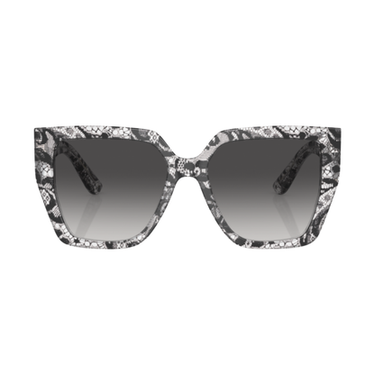 Lunettes de soleil Dolce&Gabbana DG4438 dentelle noire – vue 1