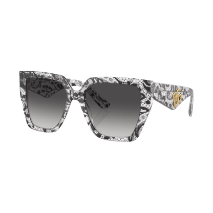 Lunettes de soleil Dolce&Gabbana DG4438 dentelle noire – vue 2