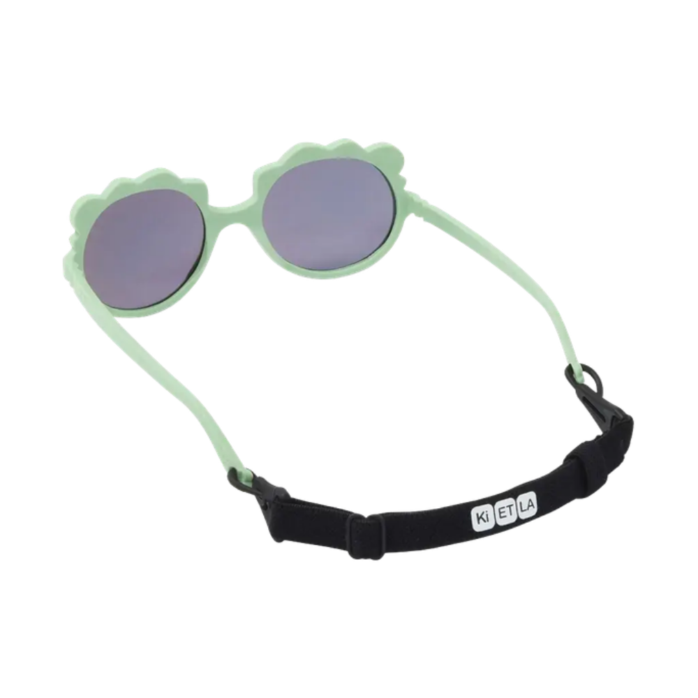 Lunettes de soleil bébé Ki ET LA Lion vert sauge – vue 4
