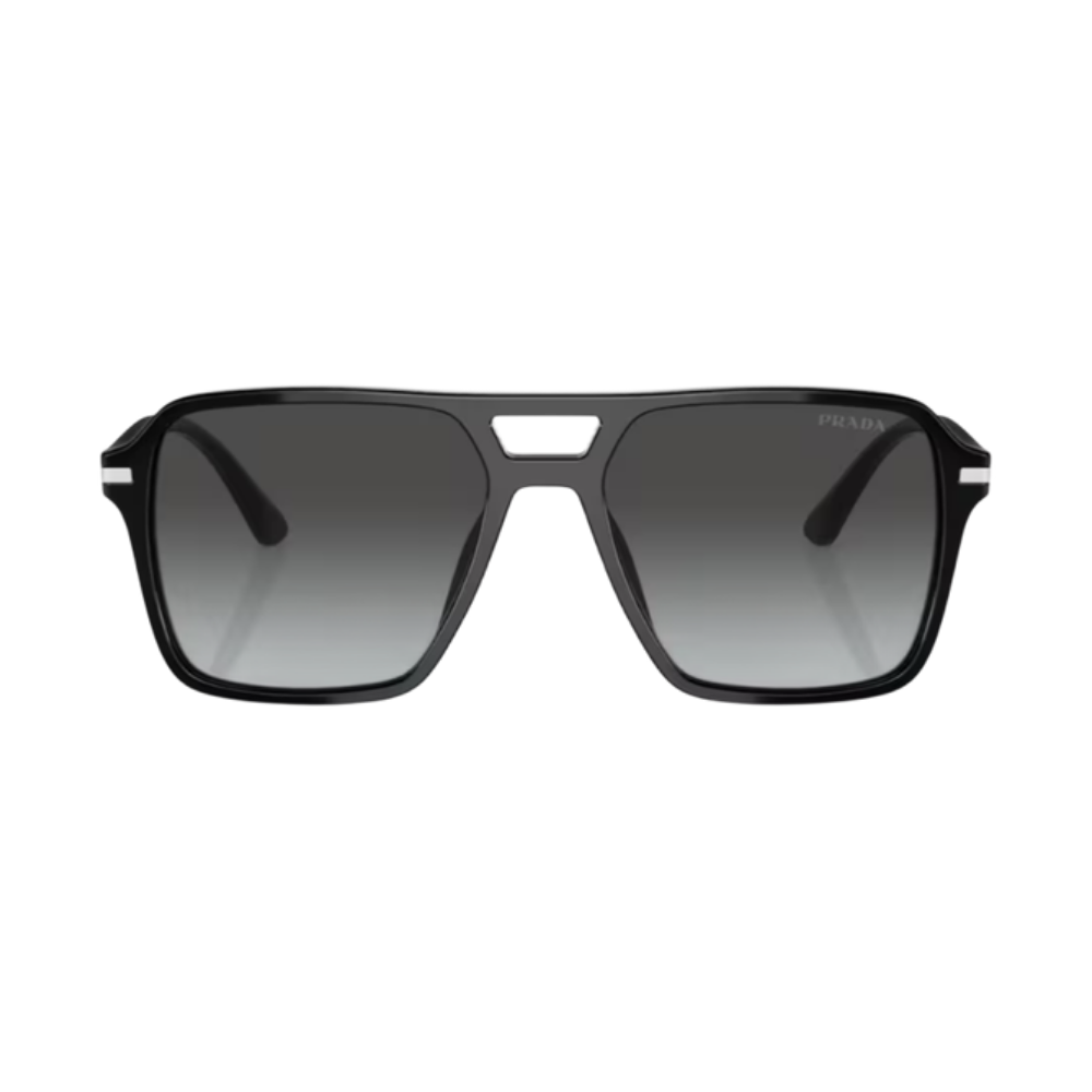 Lunettes de soleil Prada PR20YS noir – vue 1