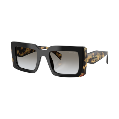 Lunettes de soleil Prada PRD01S noir – vue 2