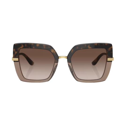 Lunettes de soleil Dolce&Gabbana DG4373 écaille – vue 1