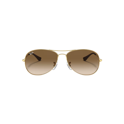 Lunettes de soleil Ray-Ban RB3362 Cockpit or – vue 1
