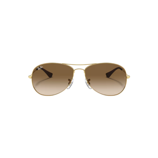 Lunettes de soleil Ray-Ban RB3362 Cockpit or – vue 1