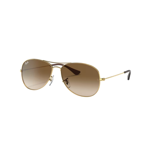 Lunettes de soleil Ray-Ban RB3362 Cockpit or – vue 2