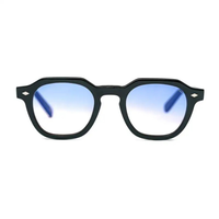 Noir · verres Dégradé bleu