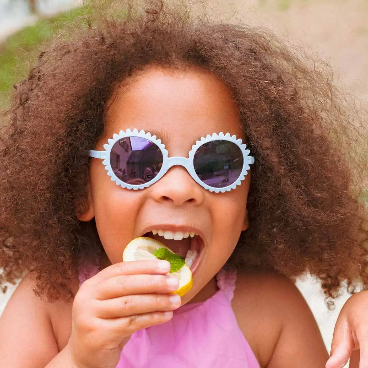 Lunettes de soleil bébé Ki ET LA Fleur iris – vue 7