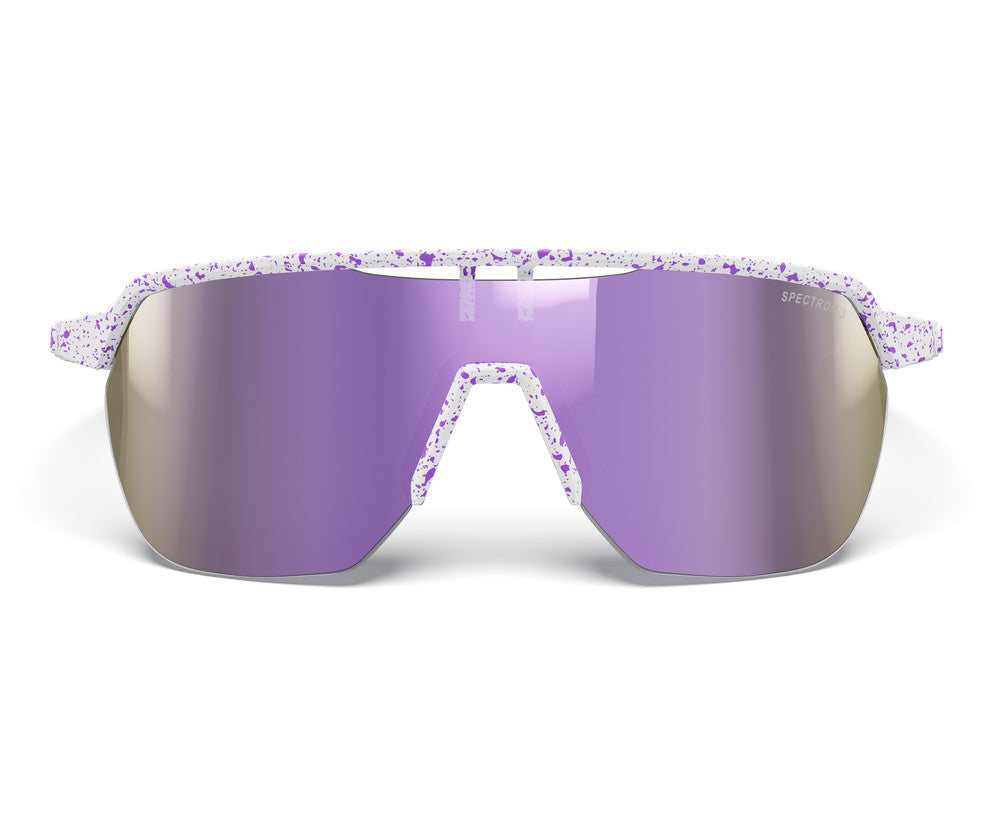 Lunettes de soleil Julbo Frequency blanc – vue 1