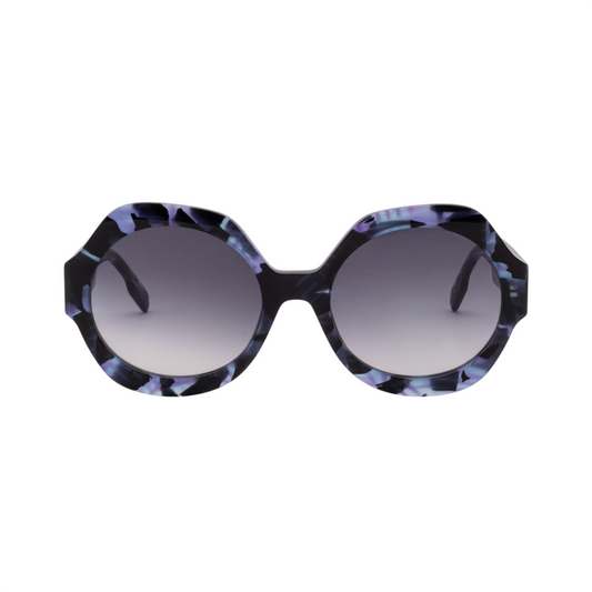 Lunettes de soleil Paname Guenièvre écaille bleue – vue 1