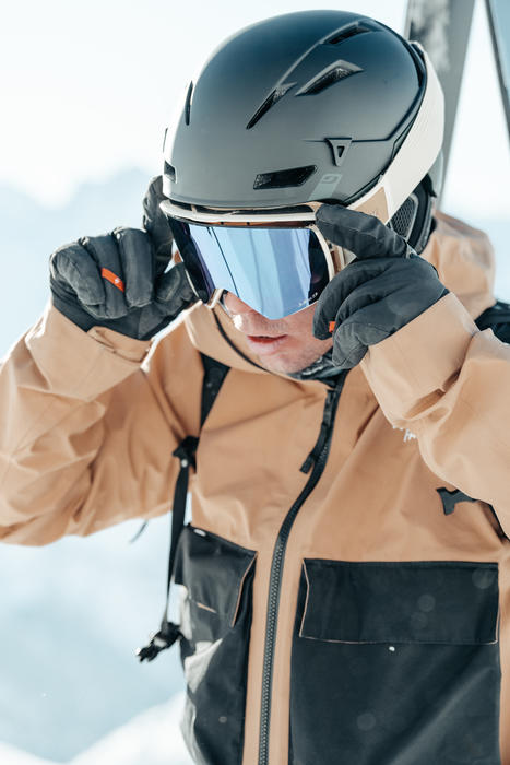 Masque de ski Julbo Launcher Reactiv beige – vue 13