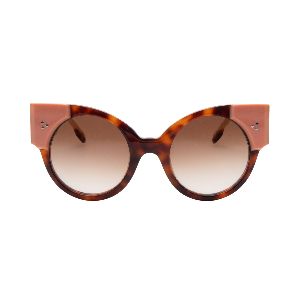 Lunettes de soleil Paname Kelly écaille et corail – vue 1