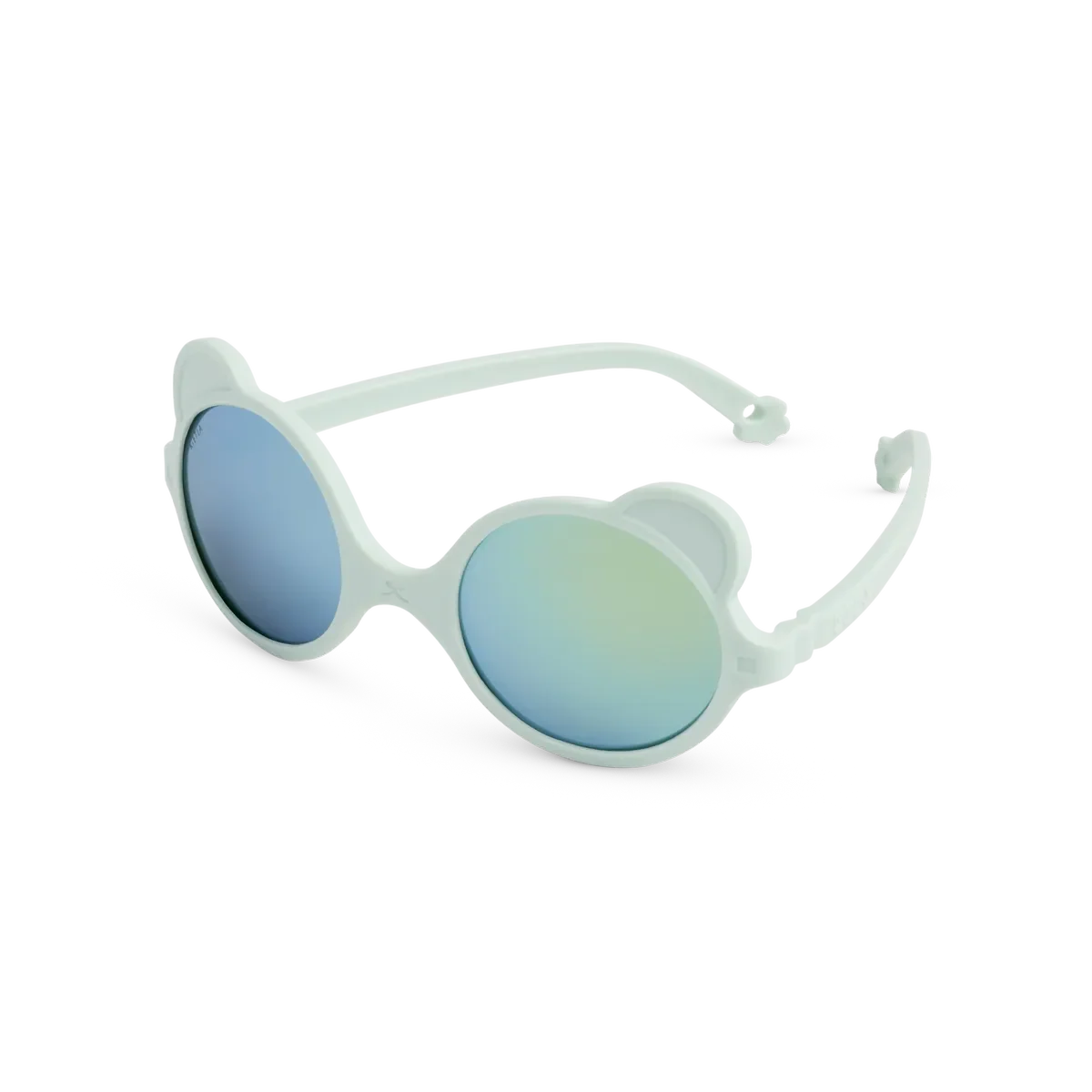 Lunettes de soleil bébé Ki ET LA Ourson vert amande – vue 2
