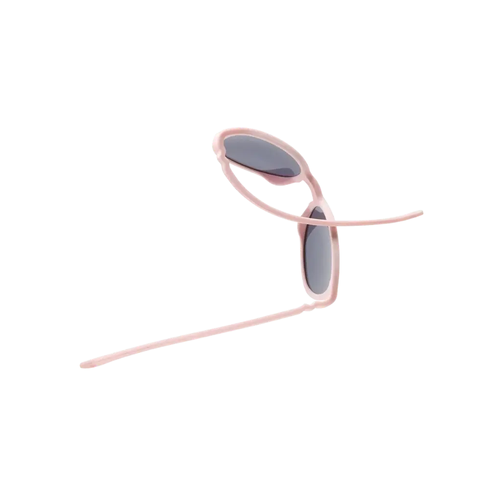 Lunettes de soleil bébé Ki ET LA Wazz rose pâle – vue 3
