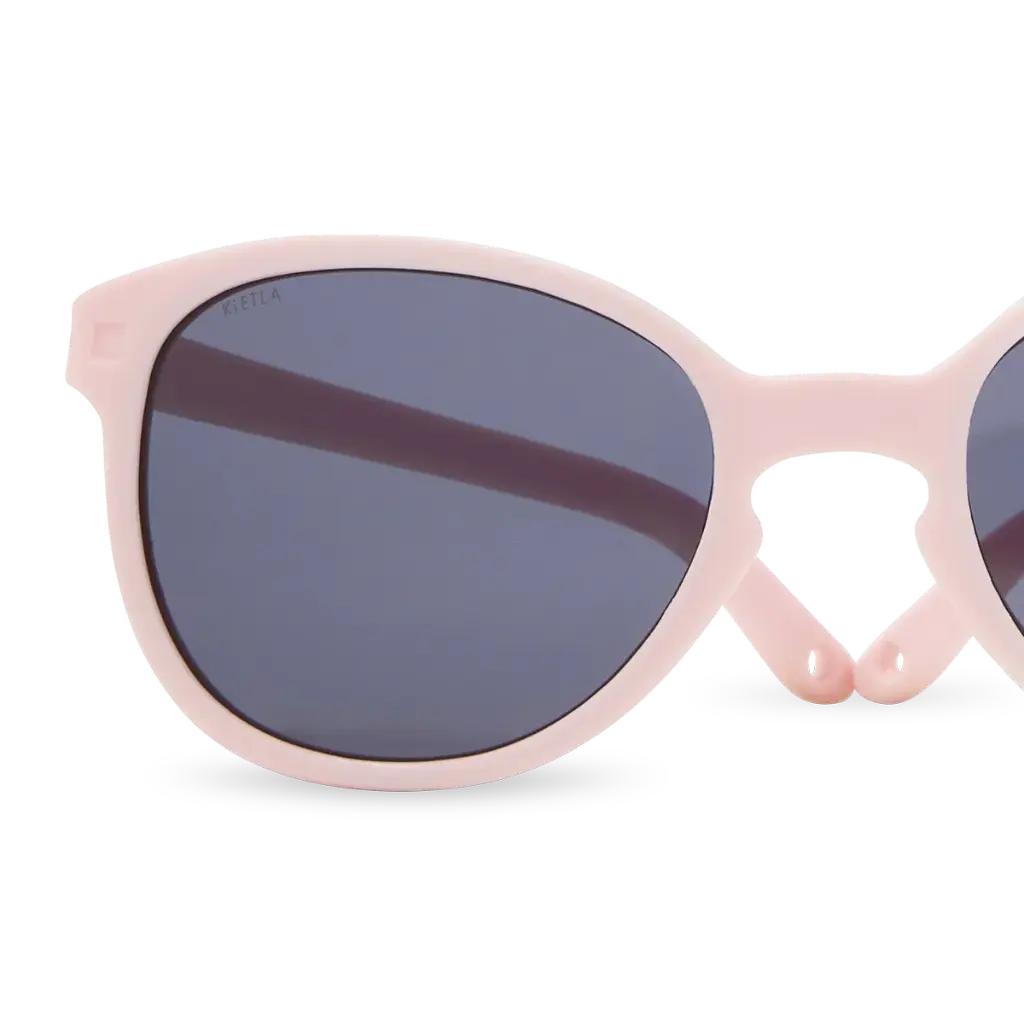Lunettes de soleil bébé Ki ET LA Wazz rose pâle – vue 4