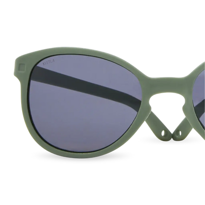 Lunettes de soleil bébé Ki ET LA Wazz kaki – vue 4