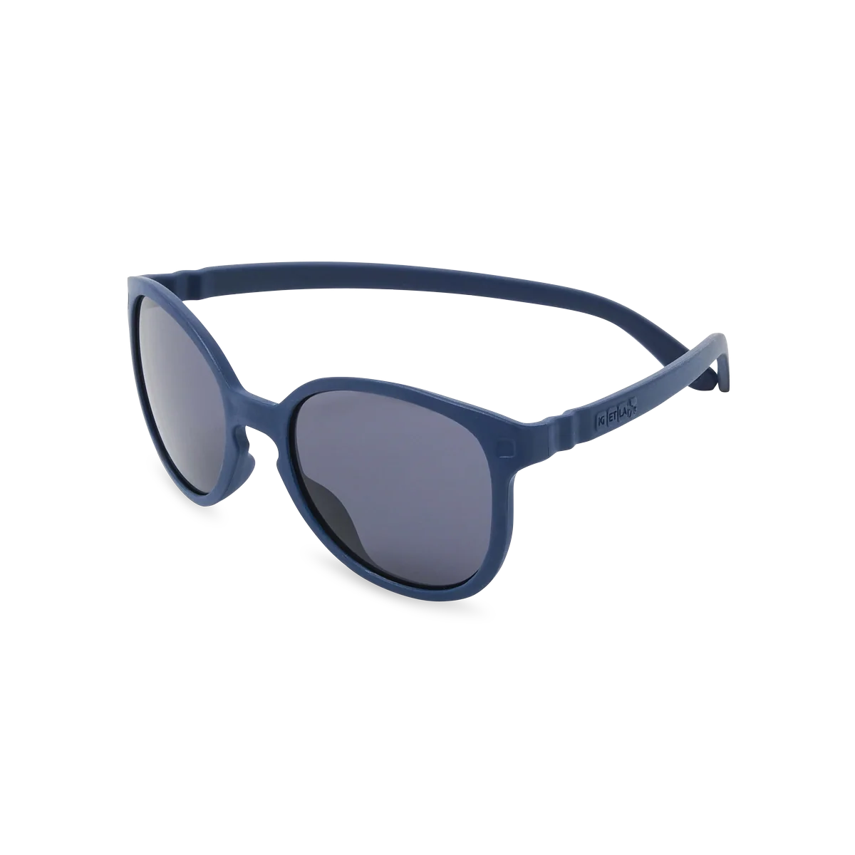 Lunettes de soleil bébé Ki ET LA Wazz bleu denim – vue 2