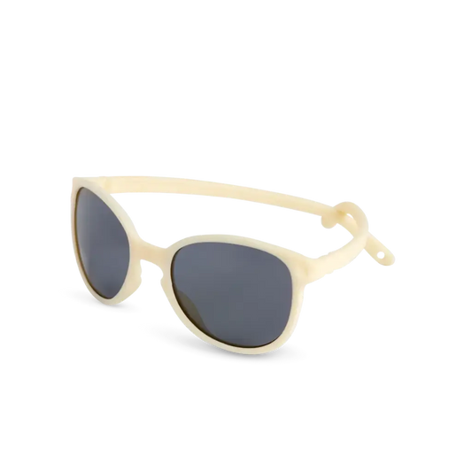 Lunettes de soleil bébé Ki ET LA Wazz ivoire – vue 2