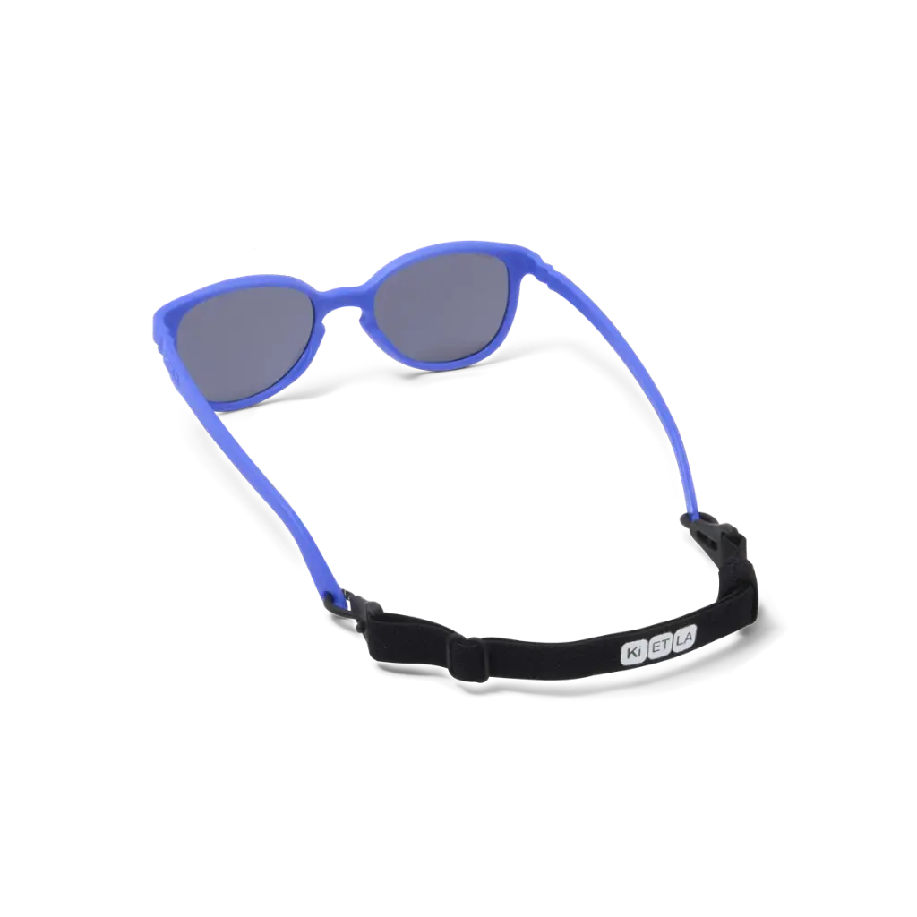 Lunettes de soleil bébé Ki ET LA Wazz bleu intense – vue 4
