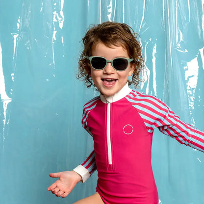 Lunettes de soleil bébé Ki ET LA Wazz kaki – vue 7