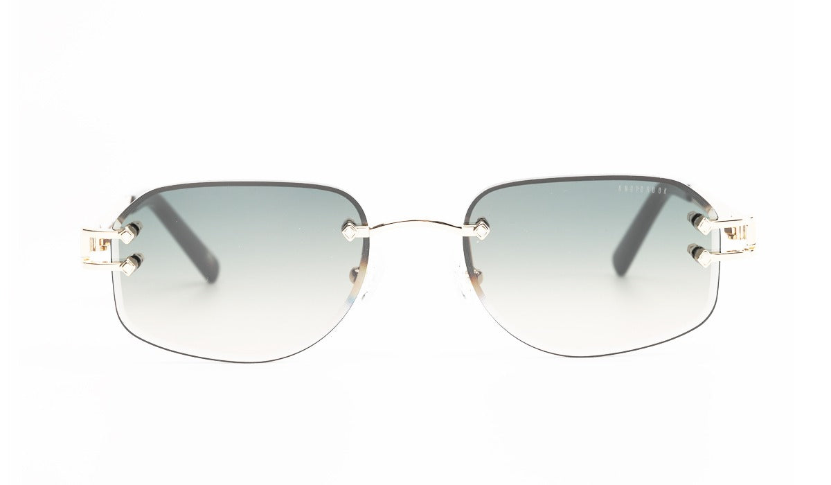 Lunettes de soleil AndyBrook Allen or – vue 1
