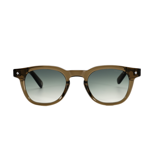 Lunettes de soleil AndyBrook Harrison vert olive – vue 1