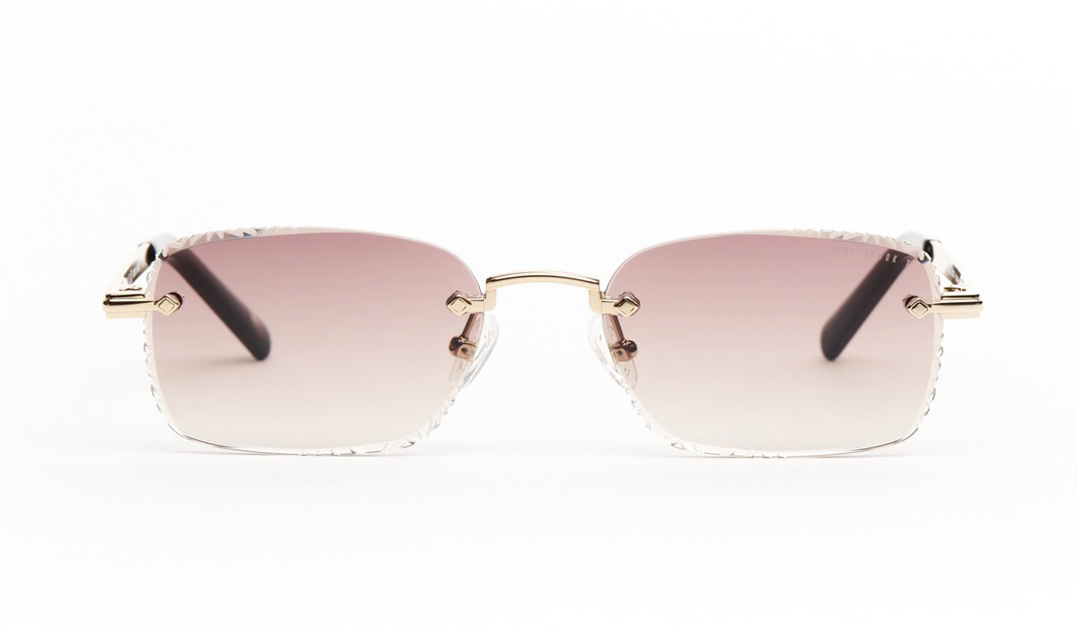 Lunettes de soleil AndyBrook Denzel or – vue 1