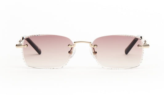 Lunettes de soleil AndyBrook Denzel or – vue 1