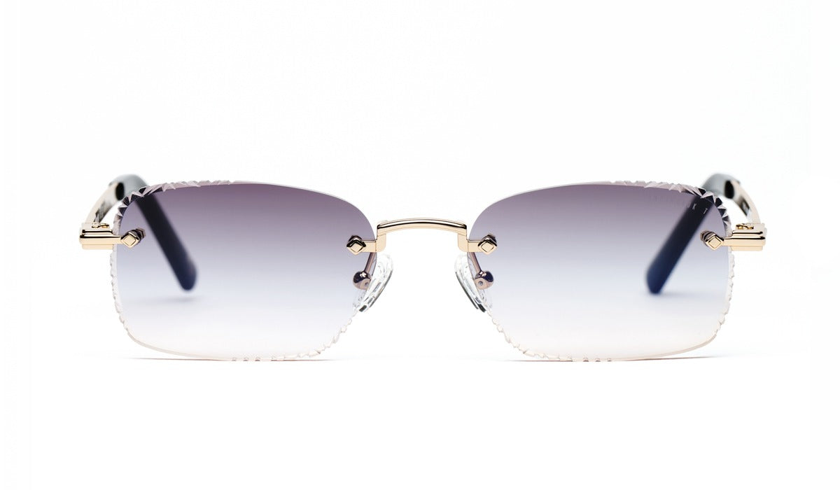 Lunettes de soleil AndyBrook Denzel or – vue 1