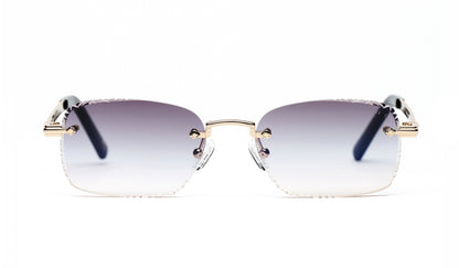 Lunettes de soleil AndyBrook Denzel or – vue 1