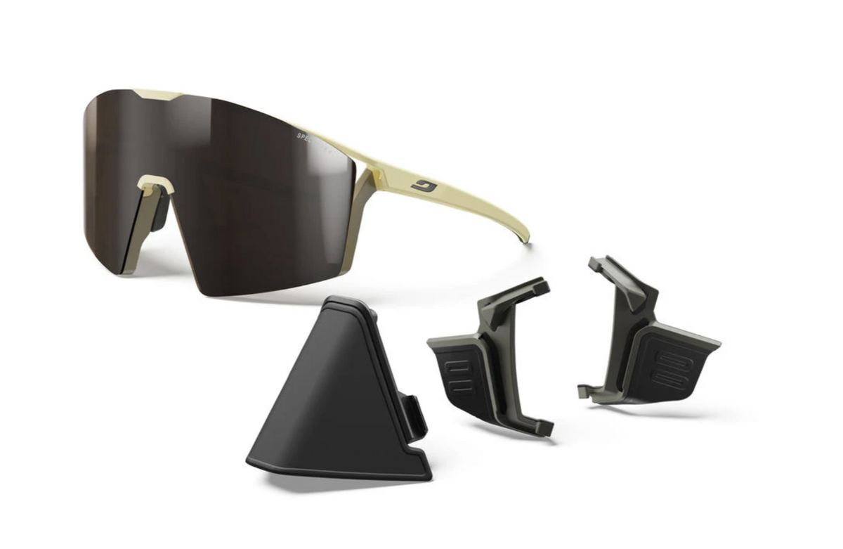 Lunettes de soleil Julbo Edge Cover marron clair – vue 1