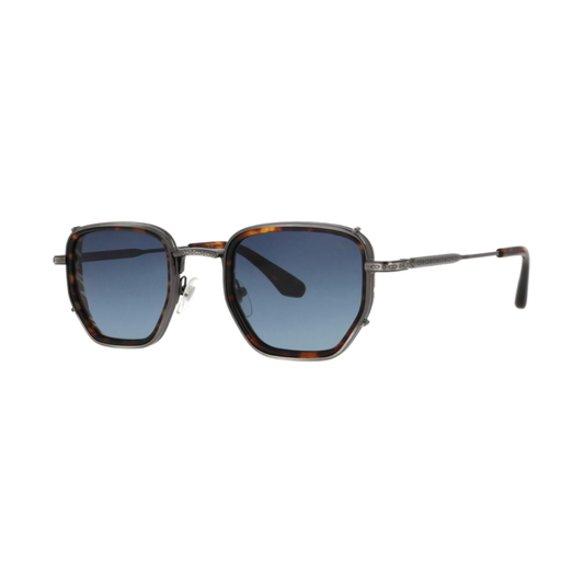 Lunettes de soleil Paul & Joe Koumal55 argent – vue 1