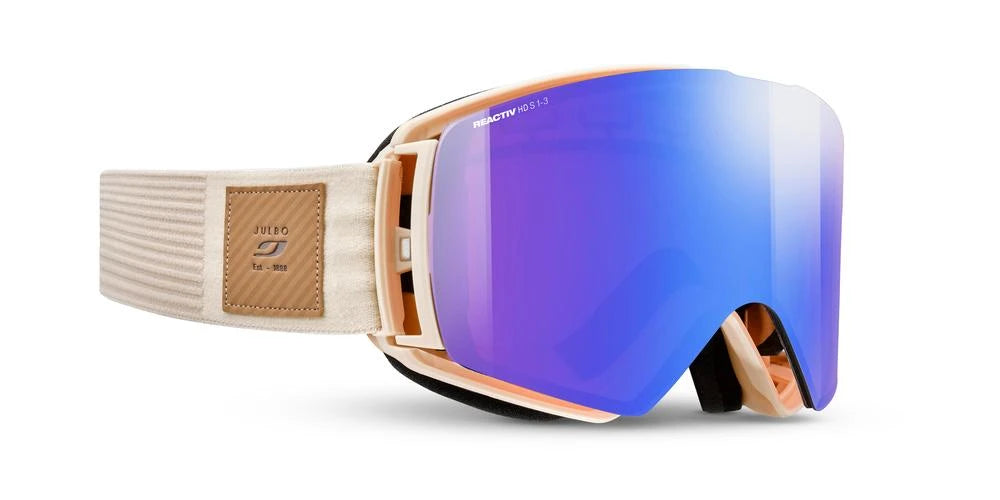 Masque de ski Julbo Launcher Reactiv beige – vue 3