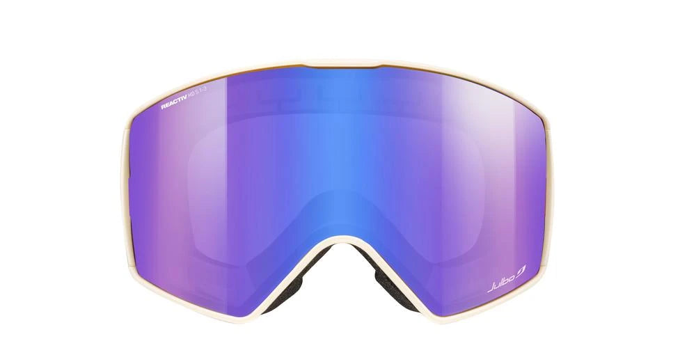 Masque de ski Julbo Launcher Reactiv beige – vue 1
