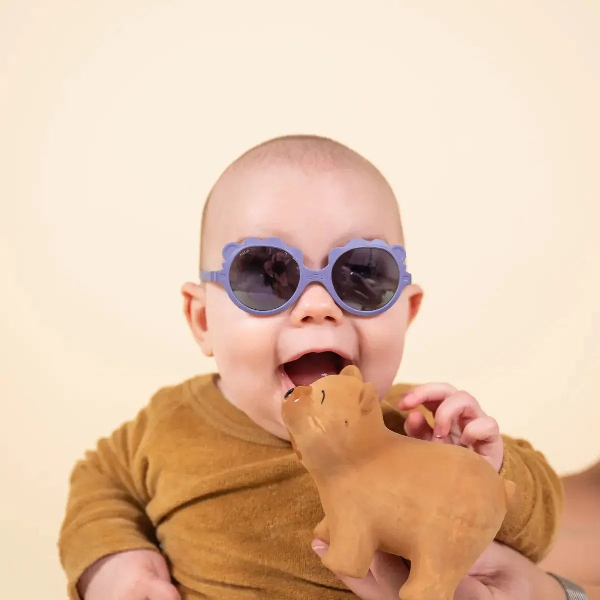 Lunettes de soleil bébé Ki ET LA Lion lilas – vue 4