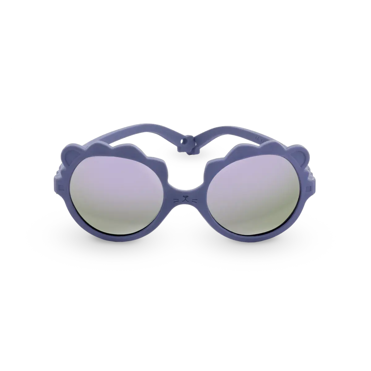 Lunettes de soleil bébé Ki ET LA Lion lilas – vue 1
