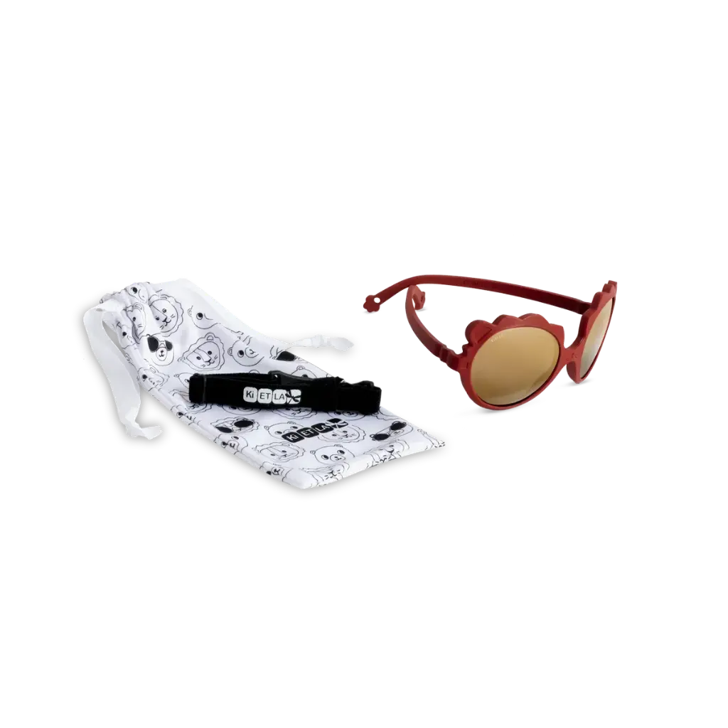 Lunettes de soleil bébé Ki ET LA Lion sienne – vue 3