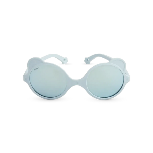 Lunettes de soleil bébé Ki ET LA Ourson bleu ciel – vue 1