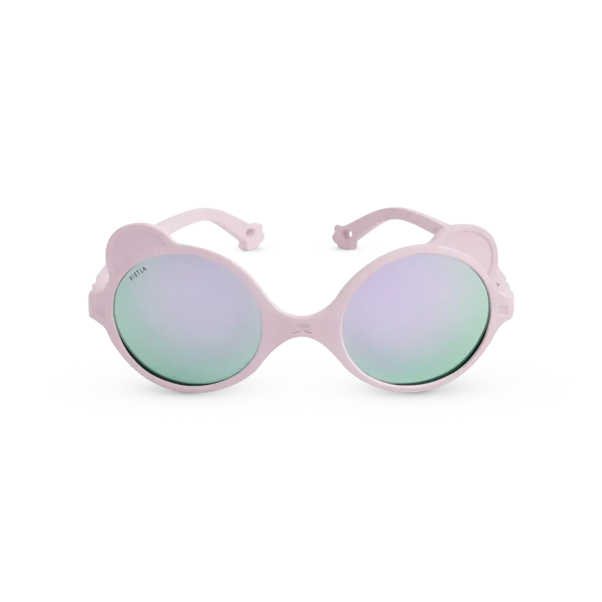 Lunettes de soleil bébé Ki ET LA Ourson rose pâle – vue 1