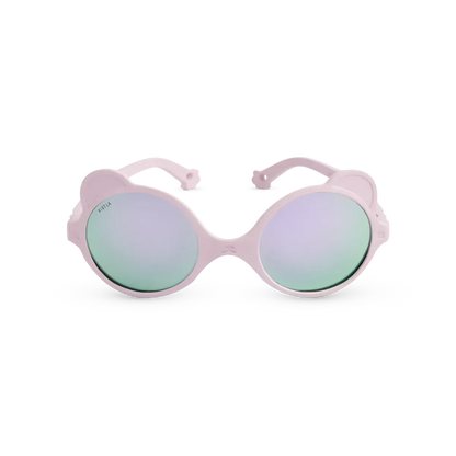 Lunettes de soleil bébé Ki ET LA Ourson rose pâle – vue 1