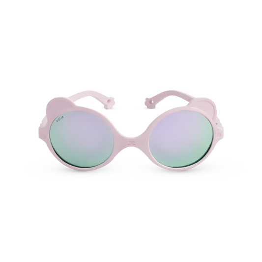 Lunettes de soleil bébé Ki ET LA Ourson rose pâle – vue 1