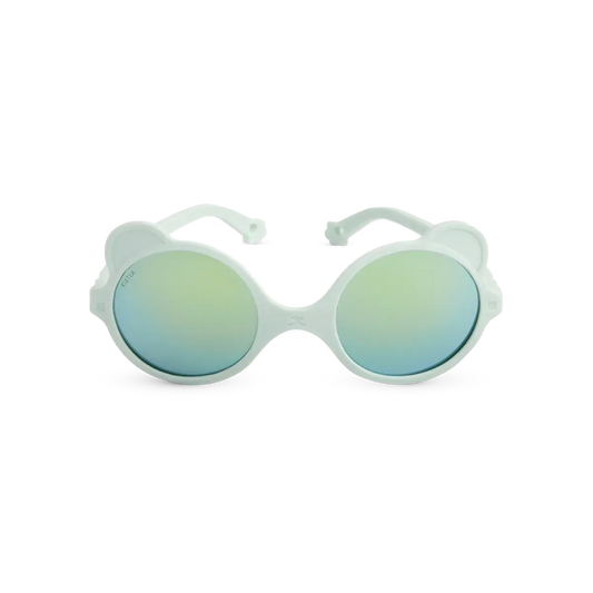 Lunettes de soleil bébé Ki ET LA Ourson vert amande – vue 1